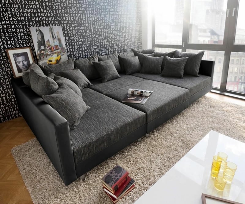 XXL Sofa für das Wohnzimmer: moderne & bequeme Designs